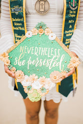 Make It Match My Stole Flower Cap Topper