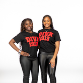 Delta Sigma Theta Diva 1913 Distressed Tee