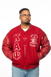 SALE- Kappa Alpha Psi Crimson Achievement Letterman Jacket
