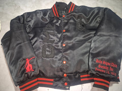 Delta Sigma Theta Monochromatic Satin Bomber Jacket