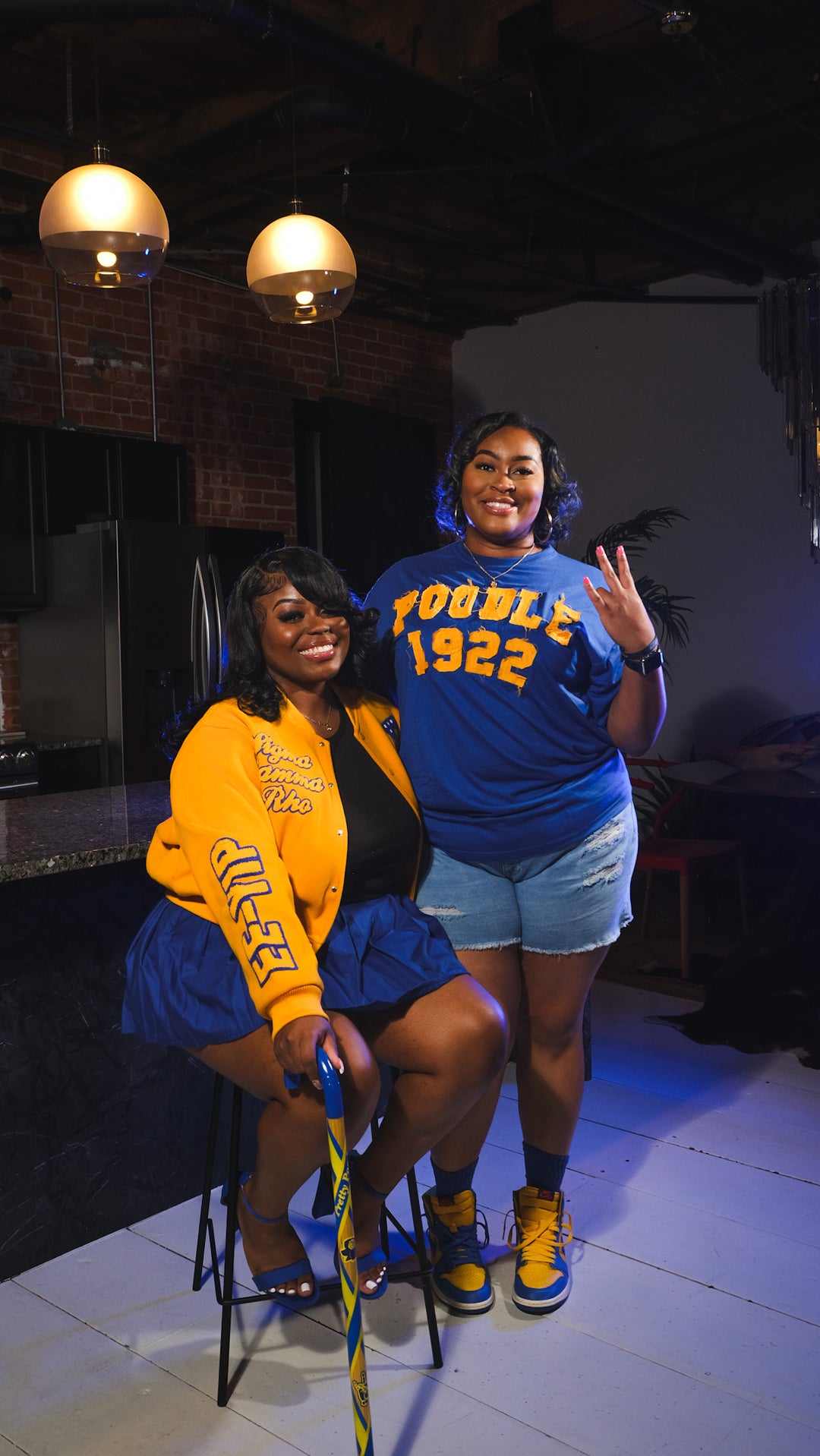 Sigma Gamma Rho Distressed Tee