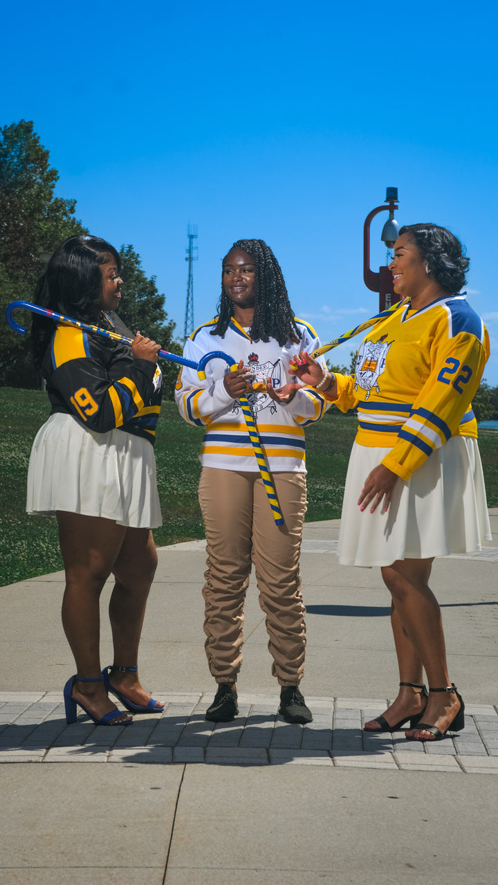 Embroidery Sigma Gamma Rho Hockey Jersey