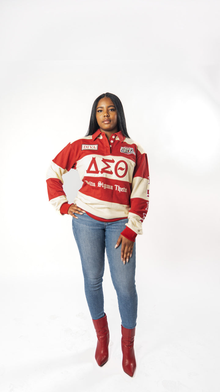 Delta Sigma Theta Rugby Polo