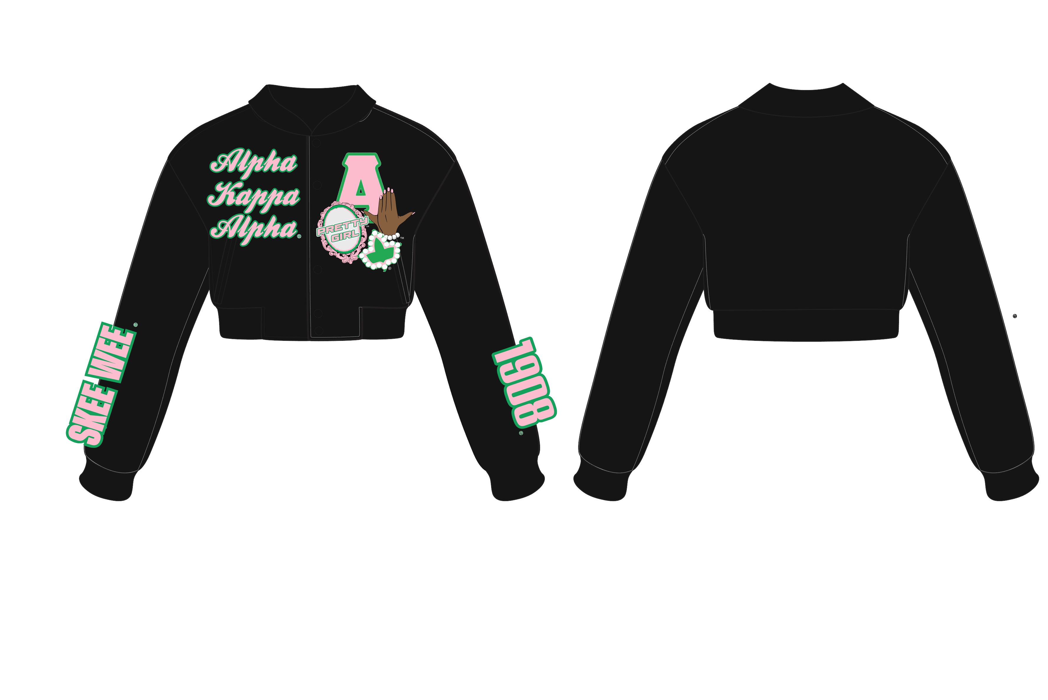 Alpha Kappa Alpha Graffiti Jacket