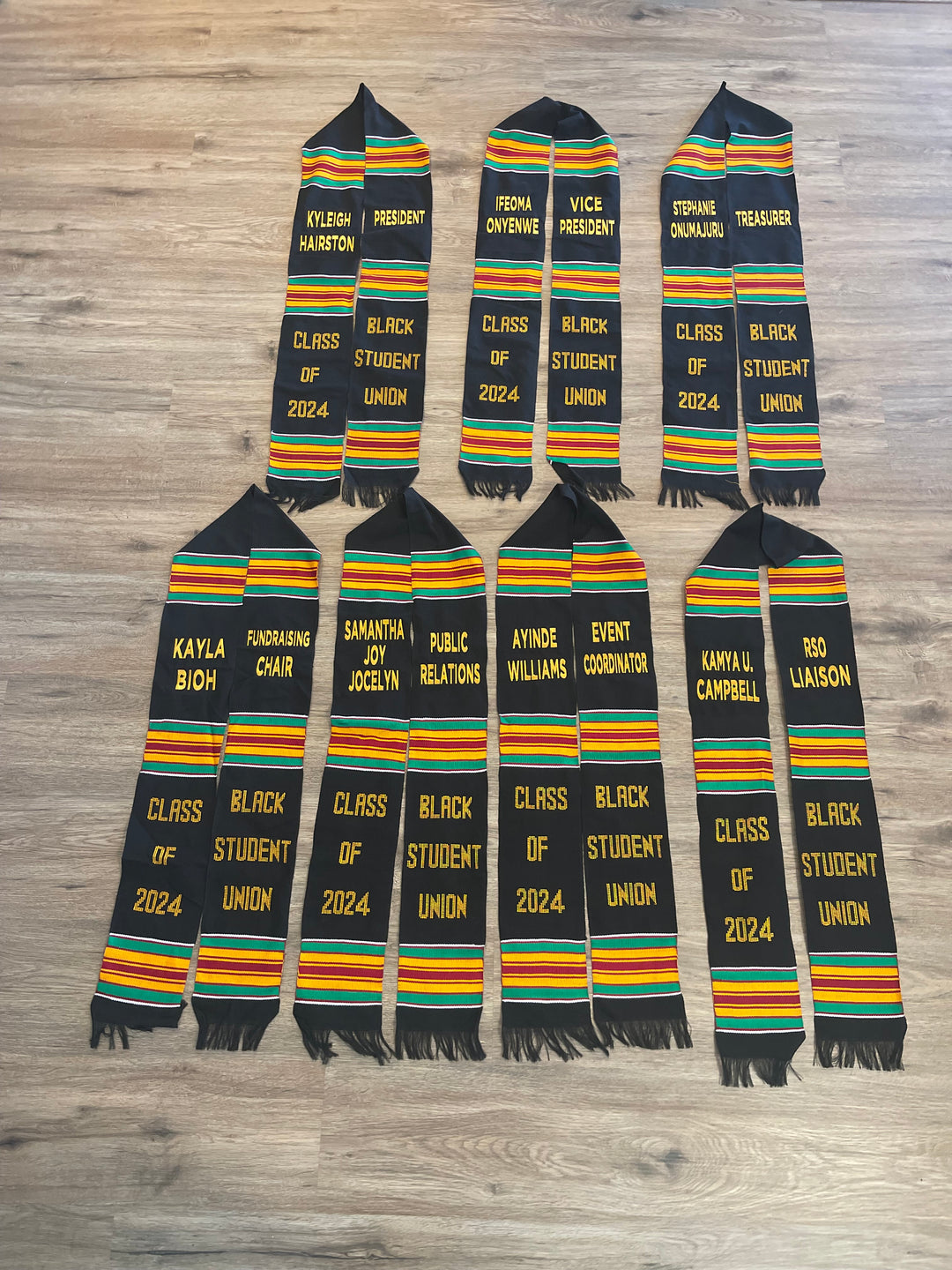 GROUP: Fully Customized Kente Cloth Graduation Stoles Inquiry Form