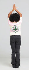 Alpha Kappa Alpha Pink and Cream Rugby Polo