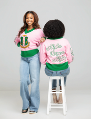 Alpha Kappa Alpha V Neck Vintage Sweater