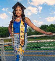 Collegiate Graduation Stole w/ Garment Care Bag