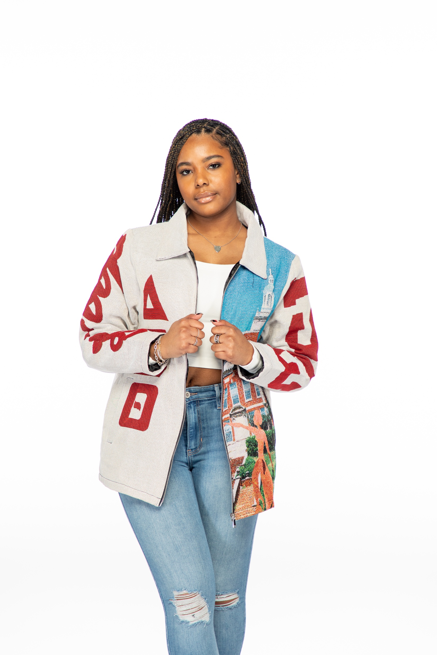 Delta Sigma Theta Fortitude Tapestry Jacket