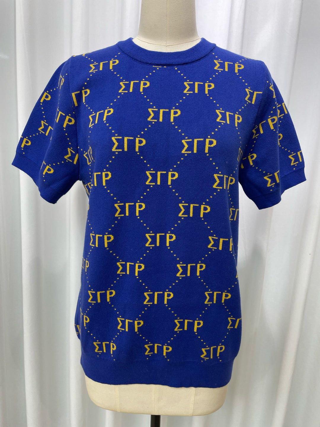 Royal Blue Sigma Gamma Rho Woven Shirt