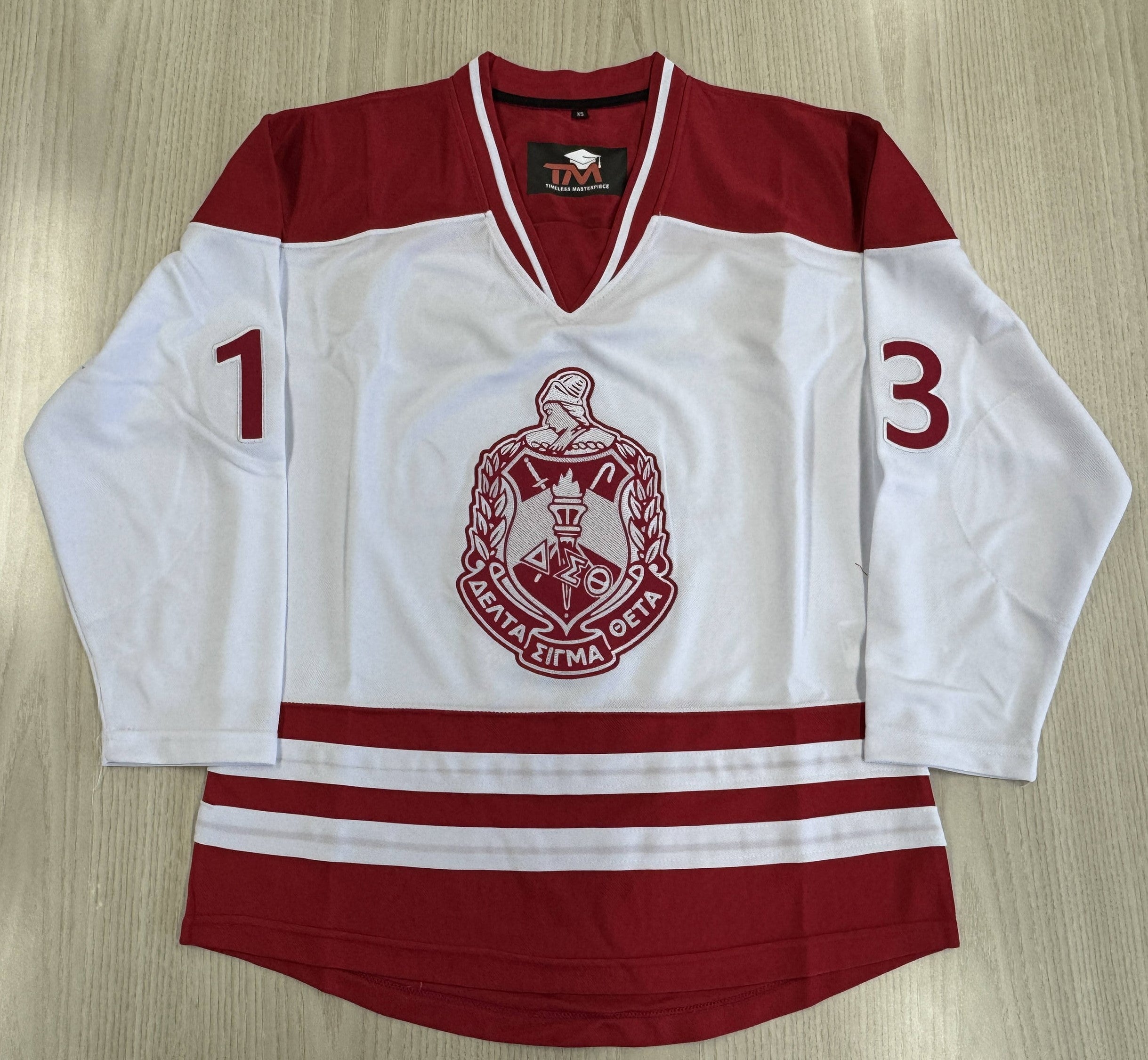 Hockey deals jersey embroidery