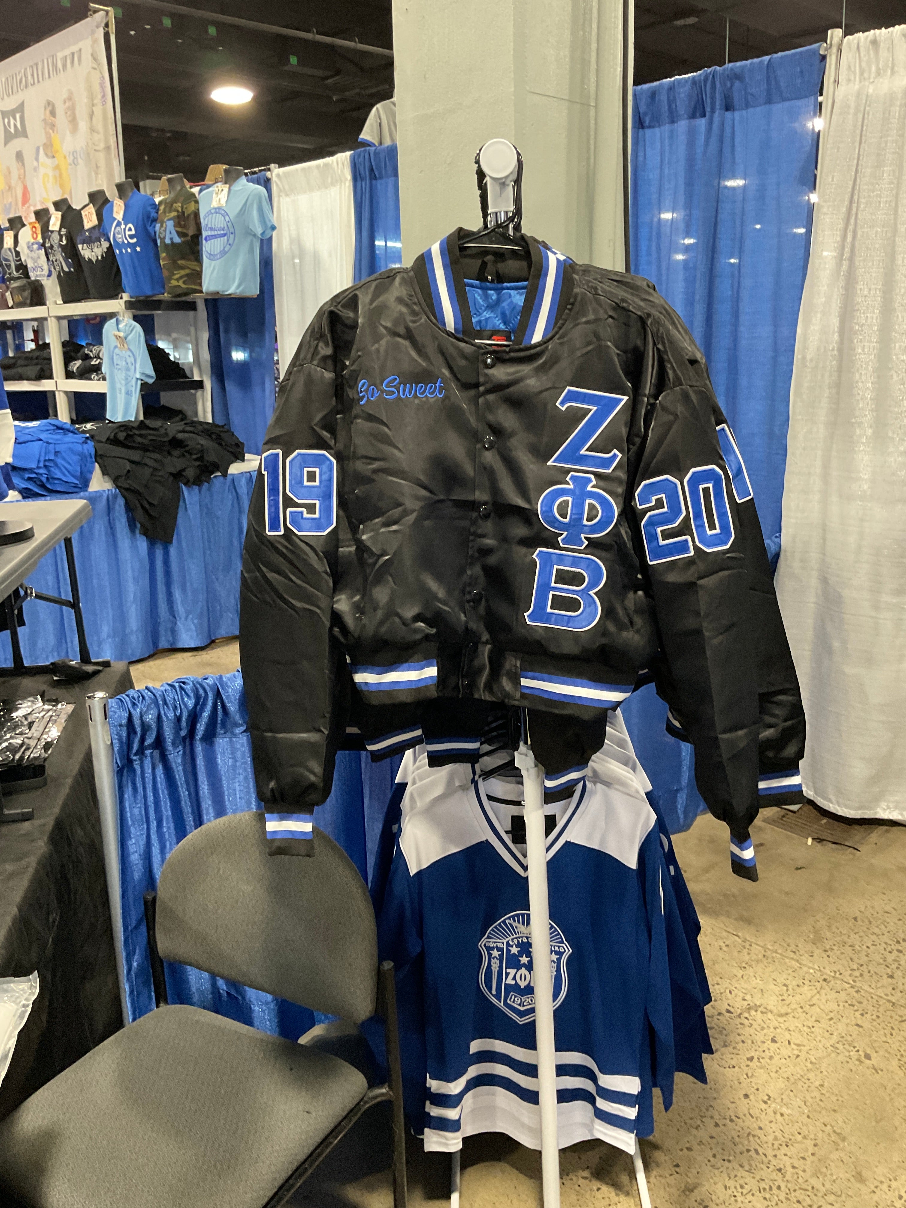 Zeta Phi Beta Finer Woman Satin Jacket
