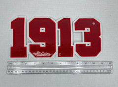 Delta Sigma Theta 1913 Sequin Iron Patch