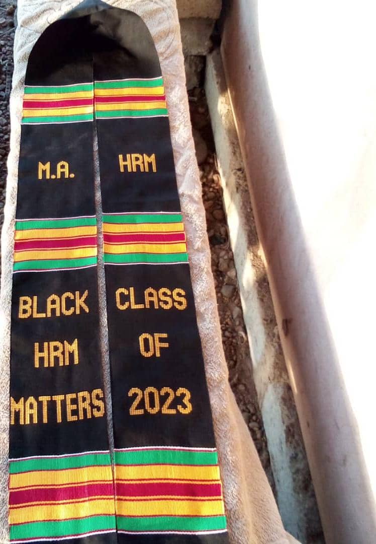 INDIVIDUAL: Fully Customized Kente Cloth Graduation Stole Inquiry Form