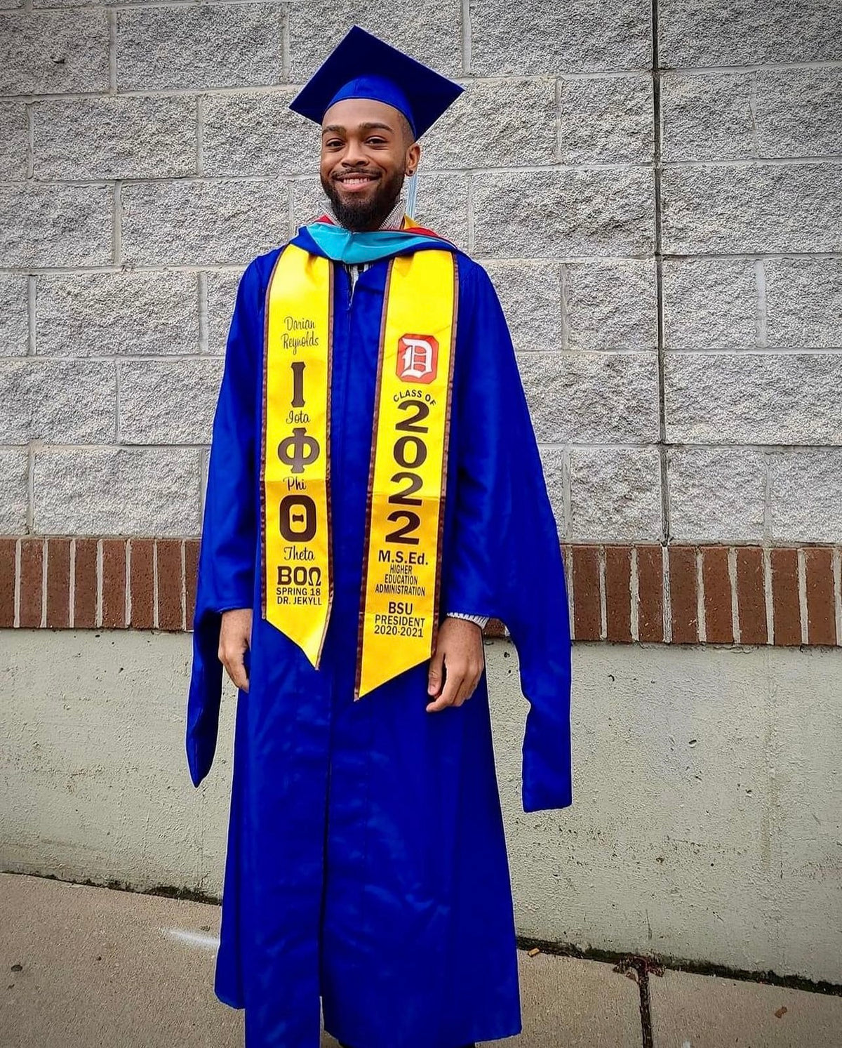 Iota Phi Theta Graduation Stole