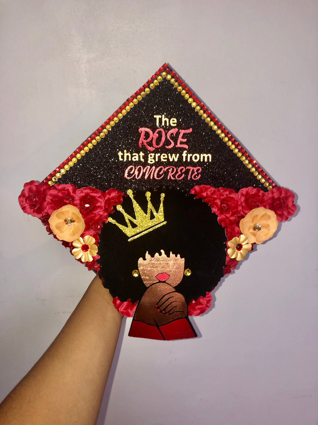Personalized Black Girl Magic Custom Graduation Cap Toppers – SHOPMYTM